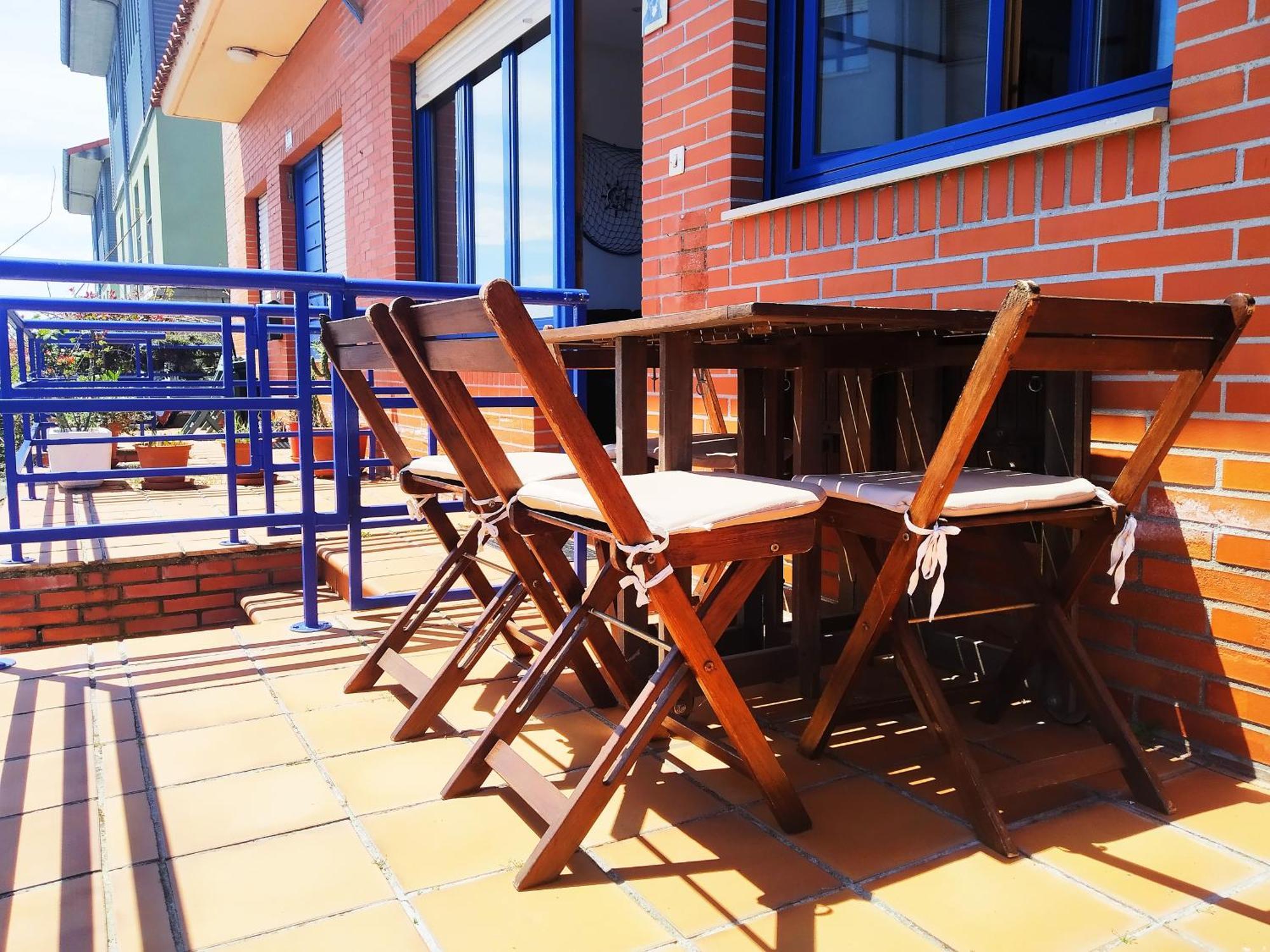 El Rincon Del Cucu, Con Terraza Apartamento Luanco Exterior foto
